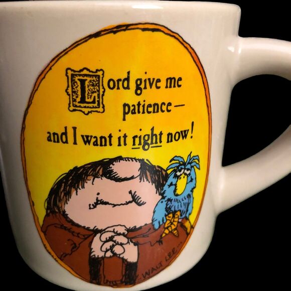 VTG Sherman on the Mount Coffee Mug, Thick Heavy Duty Cup, Funny Religous - Picture 2 of 6